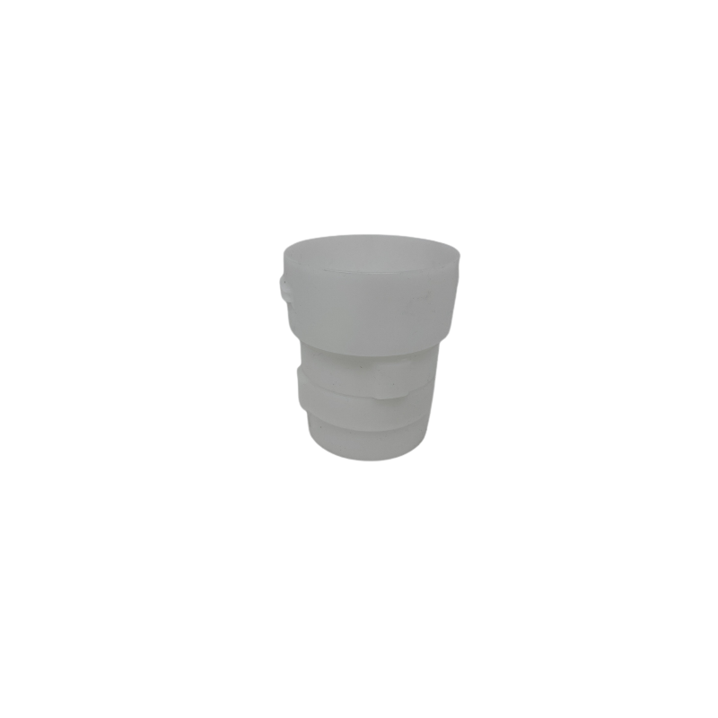 Piquage extérieur blanc